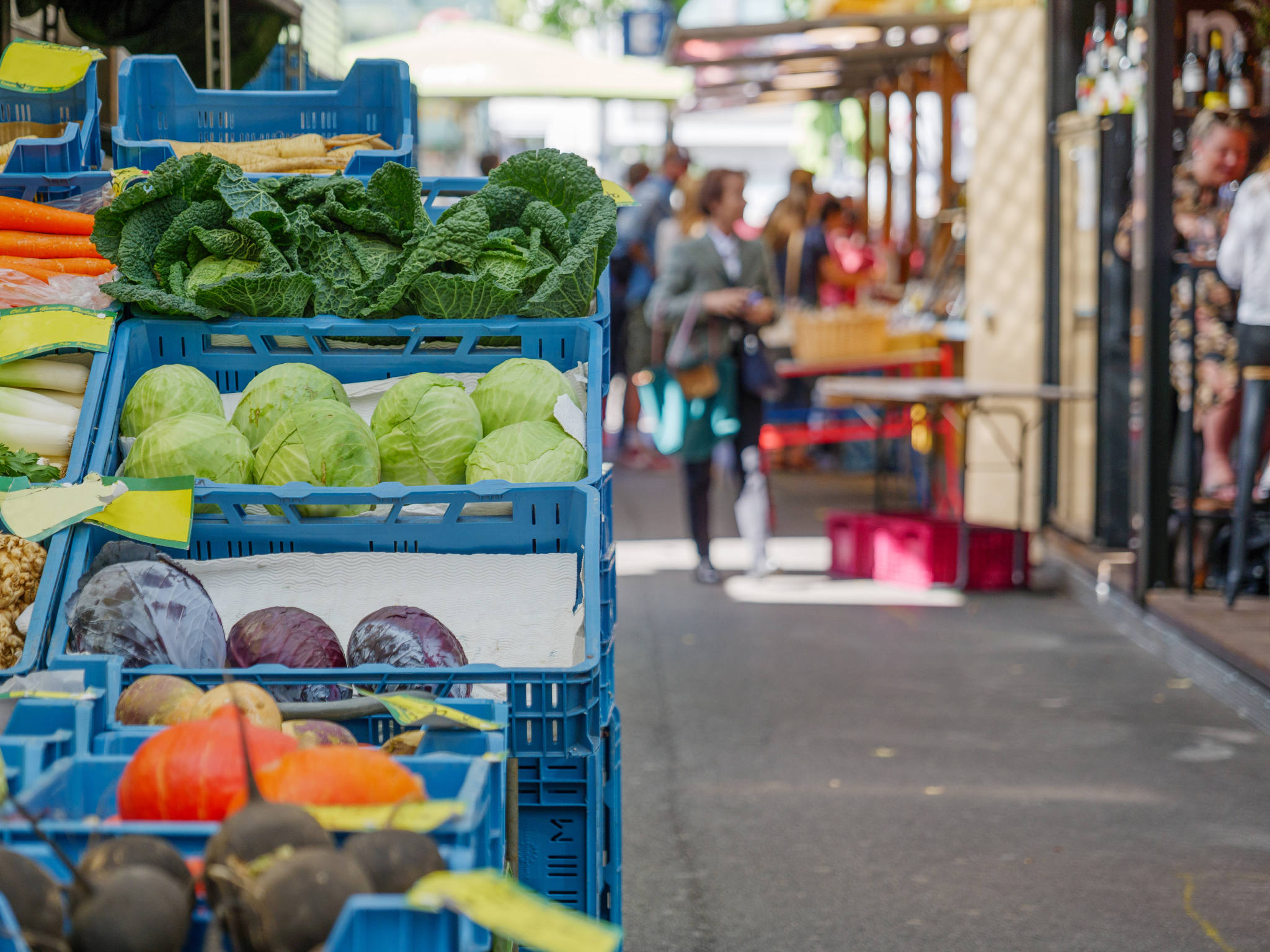 Gemüsemarkt Unterbilk